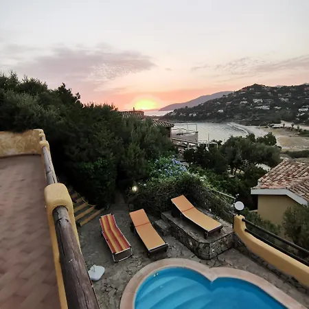 Villa Vittoria With Private Heated Swimming Pool Complete With Hidromassage For Exclusive Use , Sea View, 150 Meters From The Beach Torre delle Stelle Exterior photo